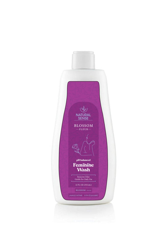 Natural Sense Feminine Wash Blossom 12oz 12 pk