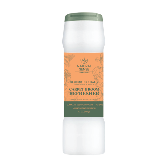 Natural Sense Carpet &amp; Room Refresher Clementine + Basil 17oz 6 pk