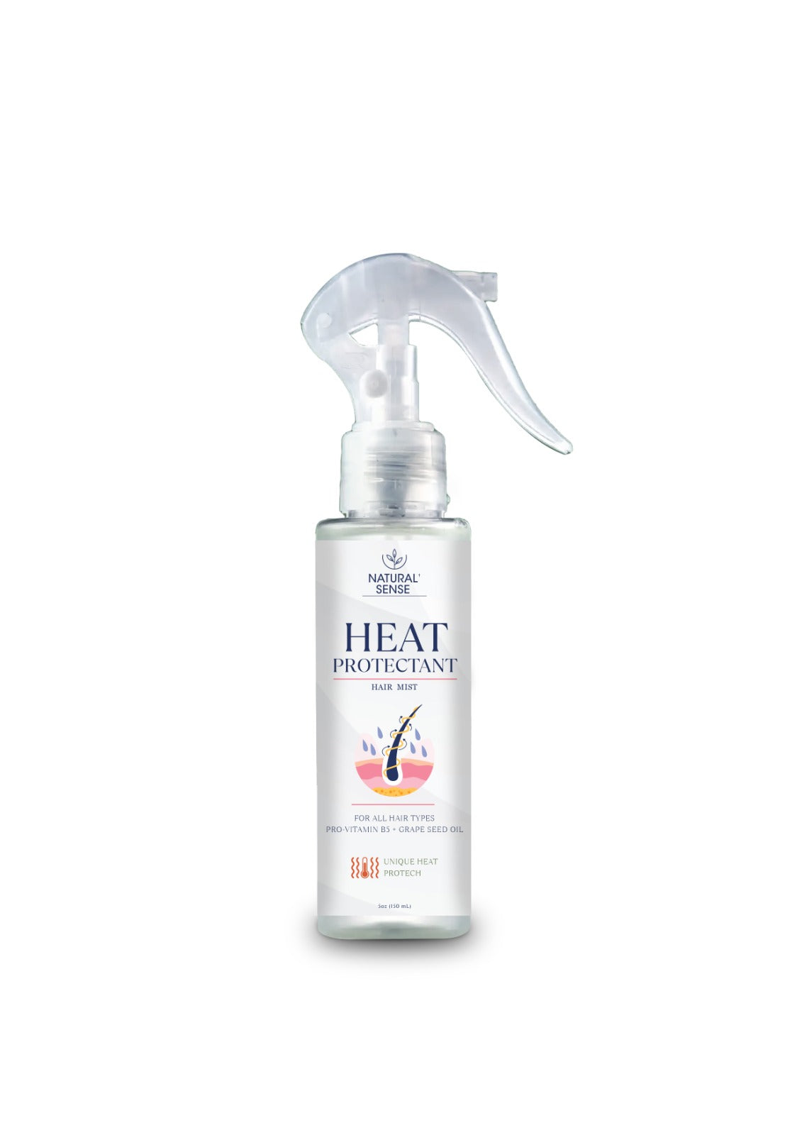 Natural Sense Heat Protectant Mist 5oz 12 pk