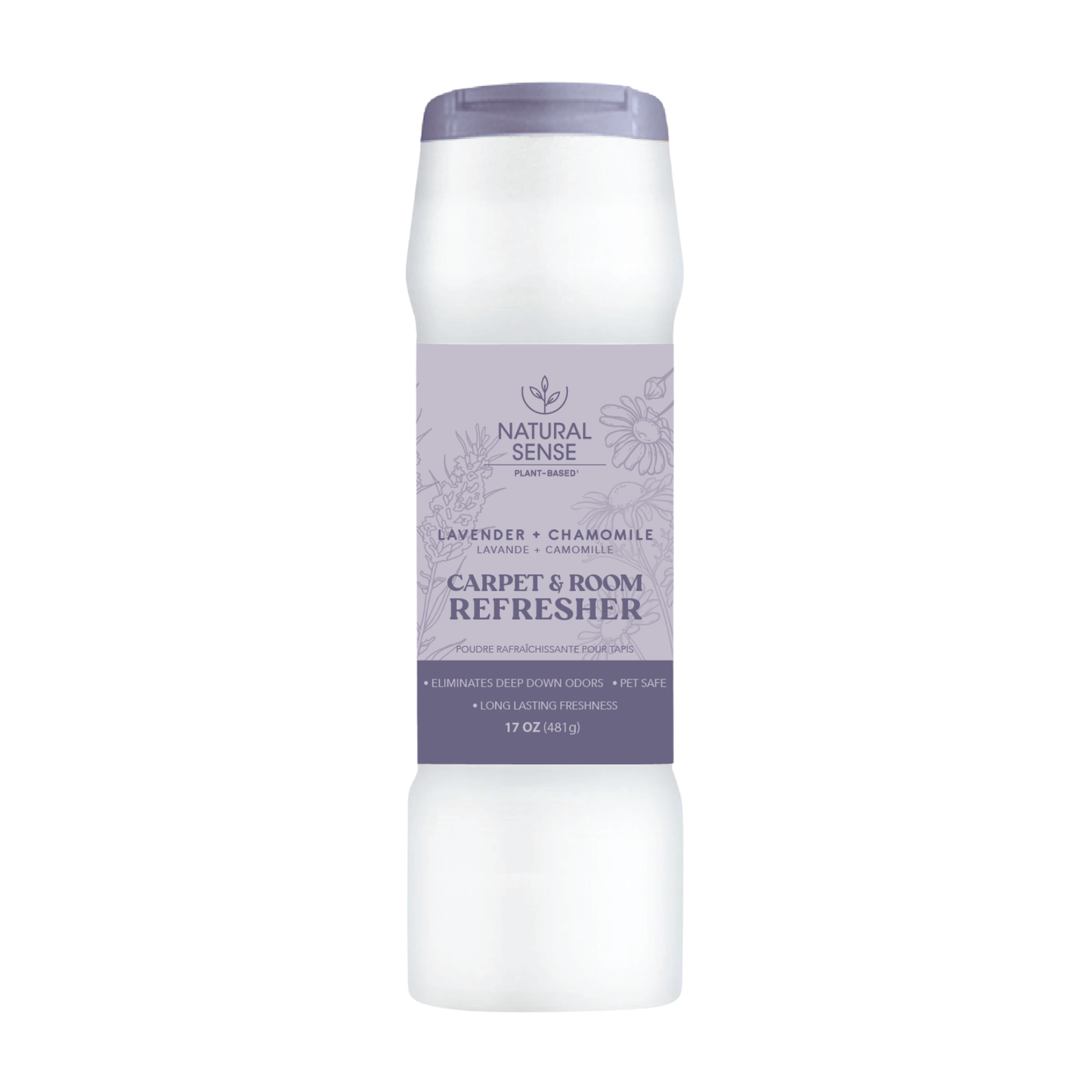 Natural Sense Carpet &amp; Room Refresher Lavender + Chamomile 17oz 6 pk