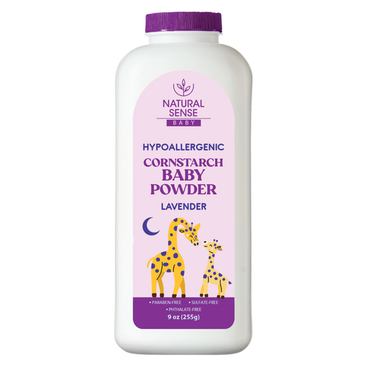 Natural Sense Cornstarch Baby Powder Lavender 9oz 12 pk