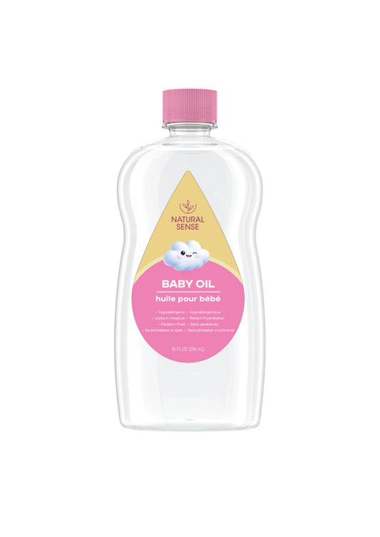 Natural Sense Baby Oil 10oz 12 pk