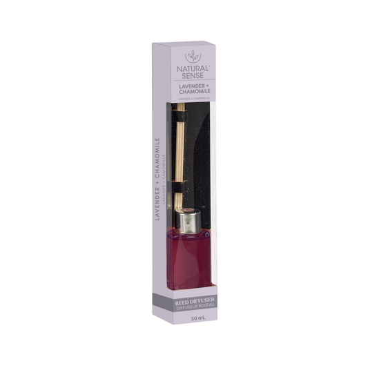 Natural Sense Reed Diffuser Lavender + Chamomile 30ml 24 pk