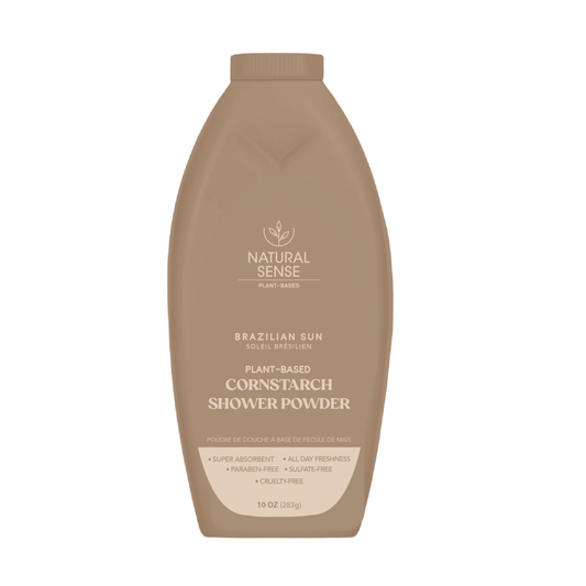 Natural Sense Shower Powder Brazilian Sun 10oz 12 pk