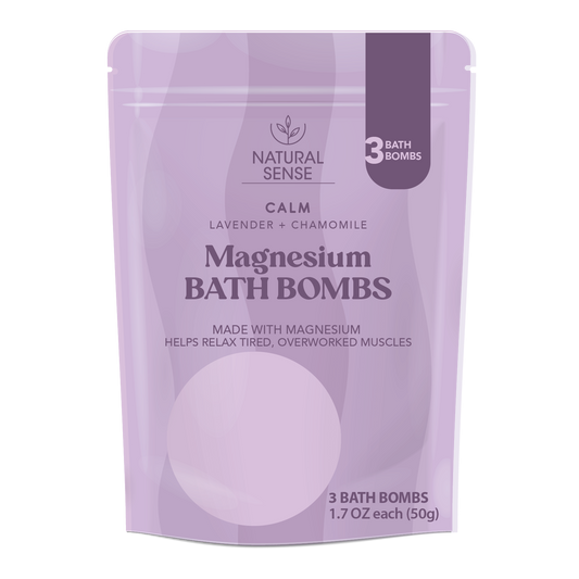 Natural Sense Bath Bombs Calm 3ct 12 pk