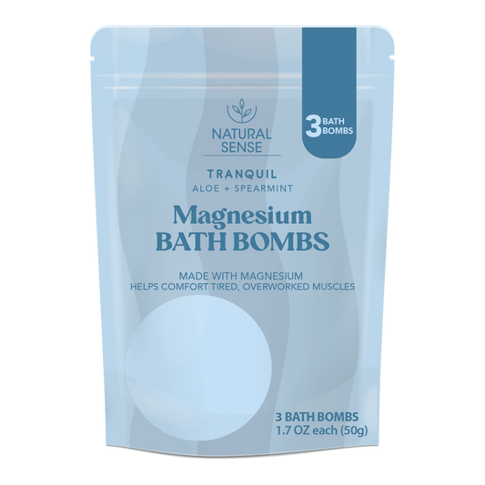 Natural Sense Bath Bombs Tranquil 3ct 12 pk